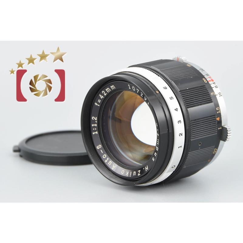 【中古】(オリンパス) OLYMPUS H.Zuiko Auto-s42/1.2 オリンパス（OLYMPUS） 【中古】OLYMPUS H.ZUIKO AUTO-S 42mm f/1.2