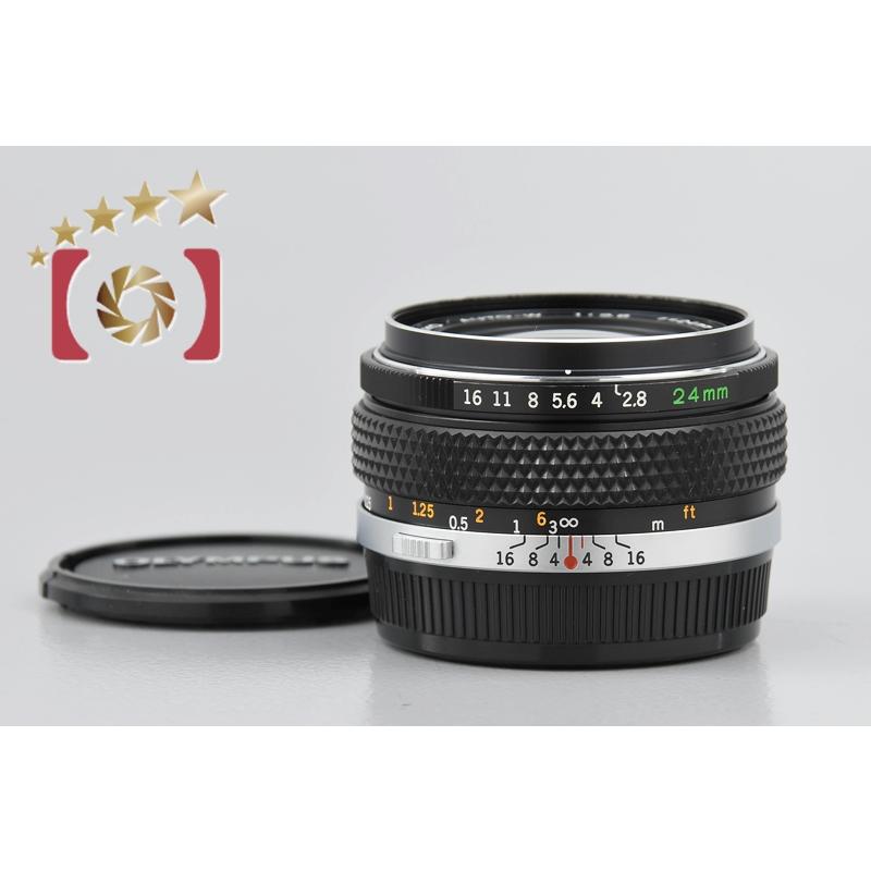 Objectif Olympus H.Zuiko Auto-W 2.8/24 - Vintage - Avec Bouchon TOP