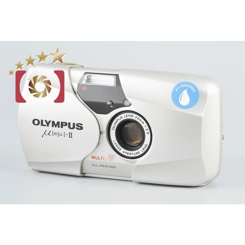 外観綺麗オリンパス μ-II シャンパンゴールド OLYMPUS　ミュー II μ（ミュー）-II ZOOM：シリーズ：カメラ製品：オリンパス