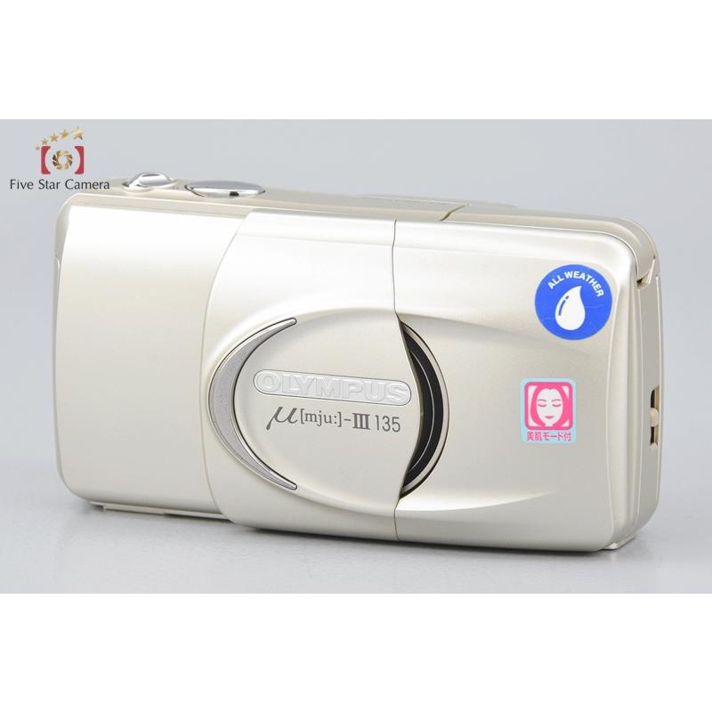 美品 OLYMPUS μ[mju:]-III 135 動作確認済み 完動品 美品】OLYMPUS μ【mju:】-Ⅲ 135 動作確認済 ケース付 2025