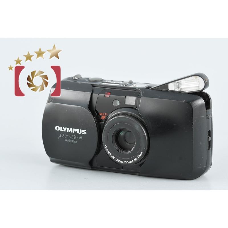 中古】OLYMPUS オリンパス μ[mju:] ZOOM PANORAMA コンパクトフィルム