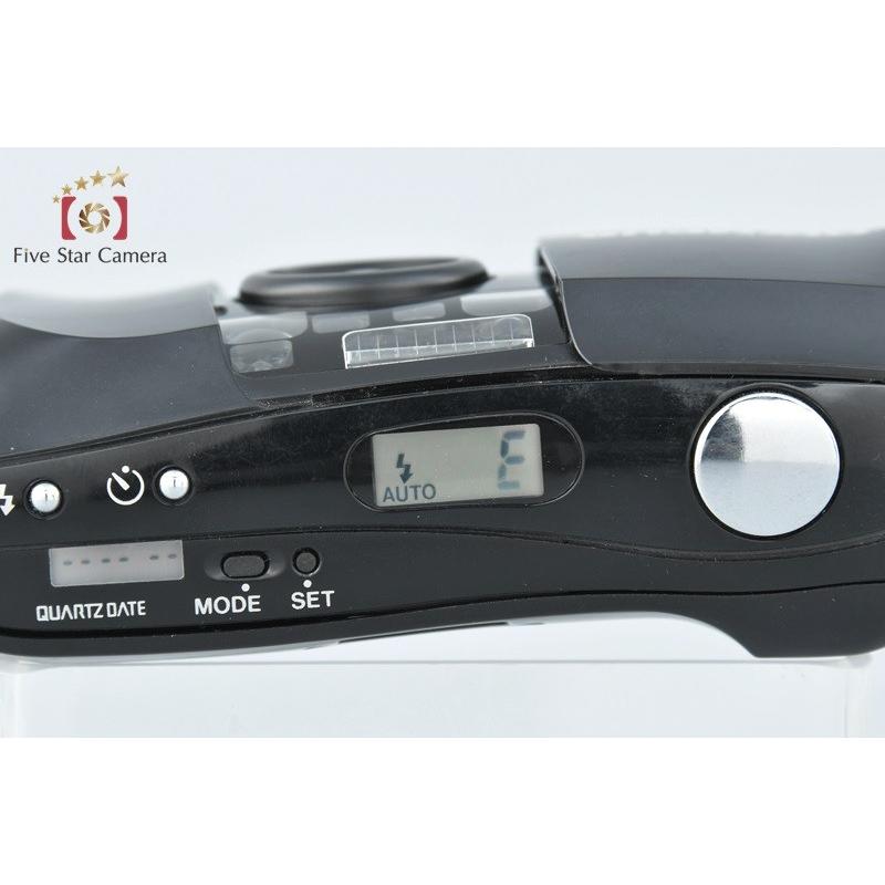 オリンパス 【中古】OLYMPUS μ[mju:] ミュー ブラック コンパクト