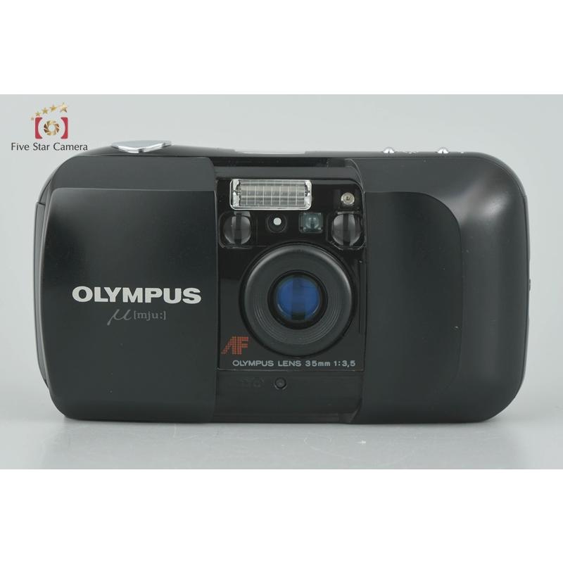 オリンパス（OLYMPUS） 【中古】OLYMPUS μ[mju:] ブラック コンパクト