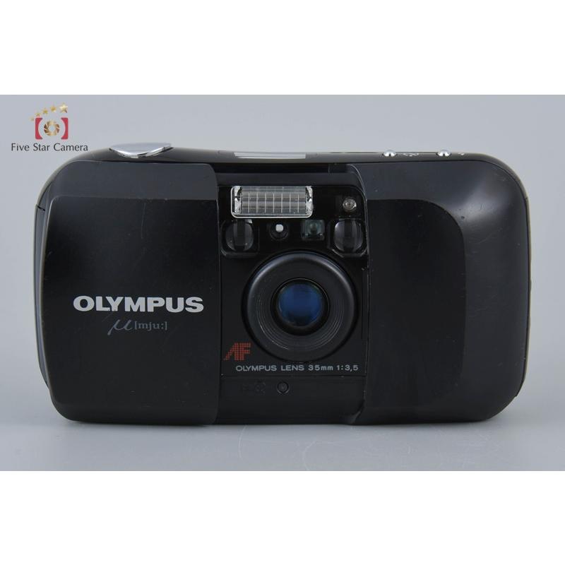 オリンパス（OLYMPUS） 【中古】OLYMPUS μ[mju:] ブラック コンパクト
