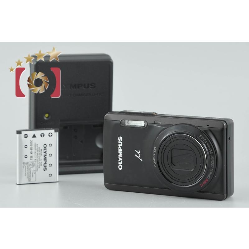 オリンパス（OLYMPUS） 【中古】OLYMPUS μ-7050 ブラック コンパクト 