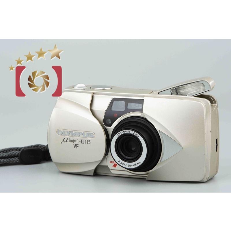 オリンパス 【中古】OLYMPUS μ[mju:]-II ミューII 115VF