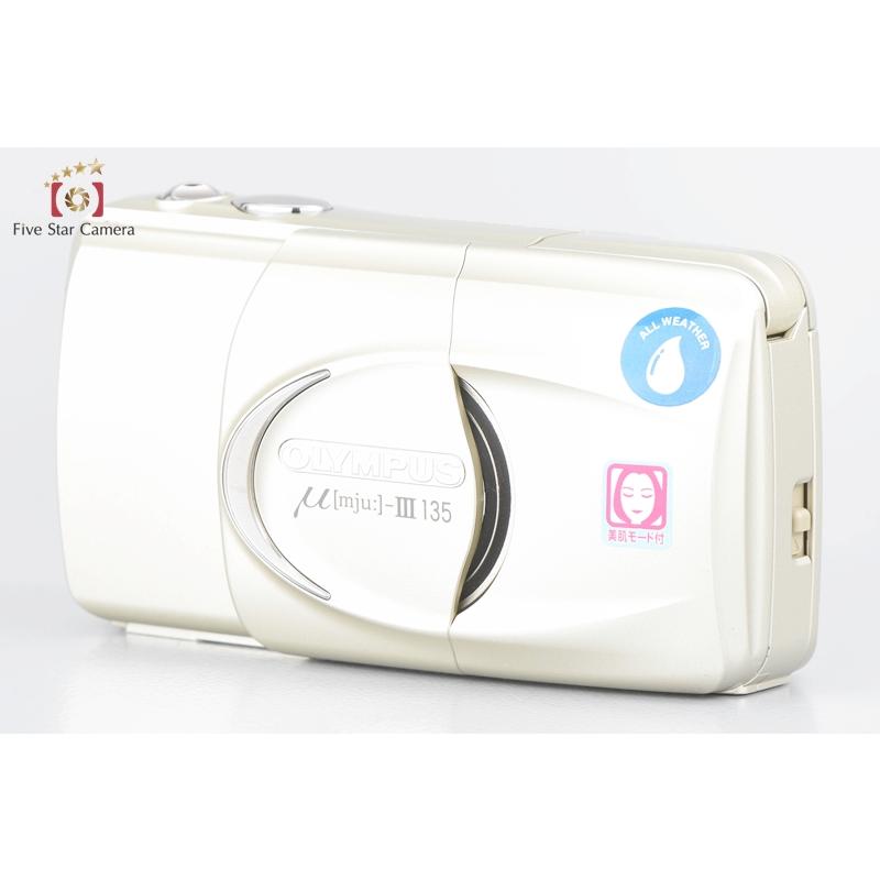 【値下げ】OLYMPUS μ[mju:]-III 135 フィルムカメラ オリンパス 【中古】OLYMPUS μ[mju:]-III ミューIII 135