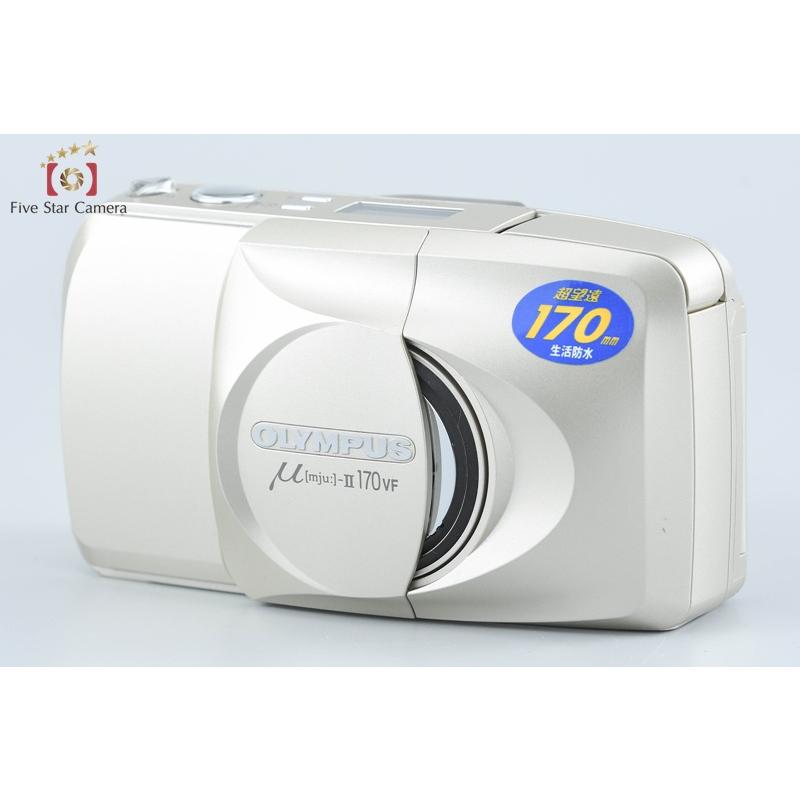 【美品】Olympus mju II 170VF コンパクトフィルムカメラ 中古】OLYMPUS オリンパス μ[mju:]-II ミューII 170 VF