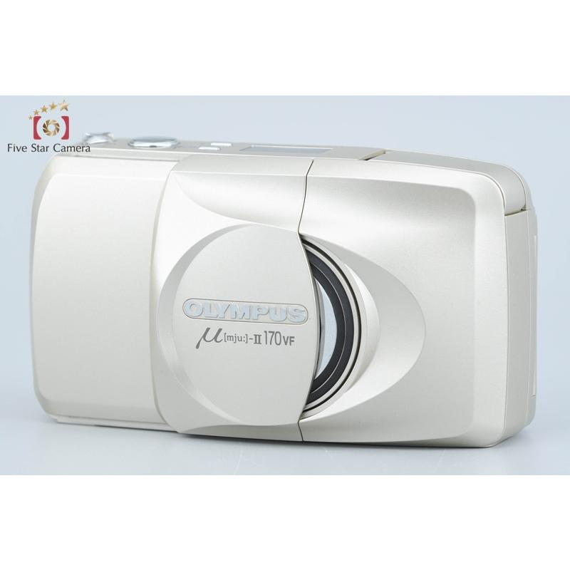 Olympus μ Ⅱ 170VF コンパクトフィルムカメラ オリンパス オリンパス 【中古】OLYMPUS μ[mju:]-II ミューII 170 VF