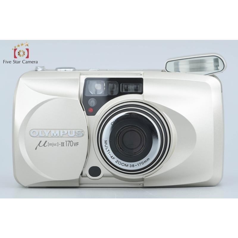 Olympus μ Ⅱ 170VF コンパクトフィルムカメラ オリンパス オリンパス 【中古】OLYMPUS μ[mju:]-II ミューII 170 VF