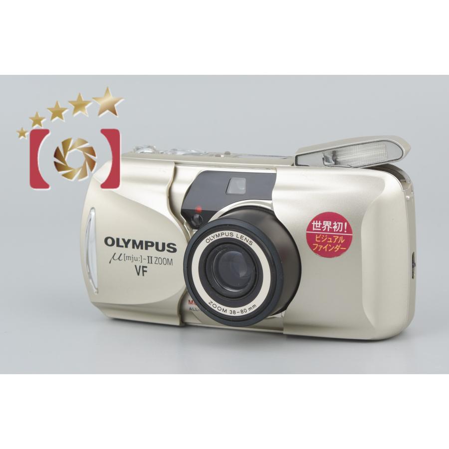 オリンパス μ II zoom VF フィルムカメラ olympus μ（ミュー）シリーズ：μ（ミュー）-II 80 VF：カメラ製品