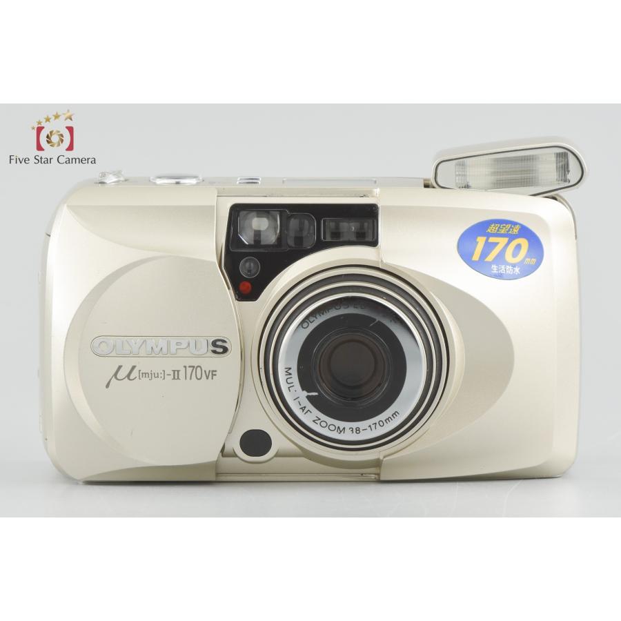 OLYMPUSコンパクトフィルムカメラ μ[mju]-Ⅱ 170VF Olympus Mju II 170 VF – Retro Camera Shop