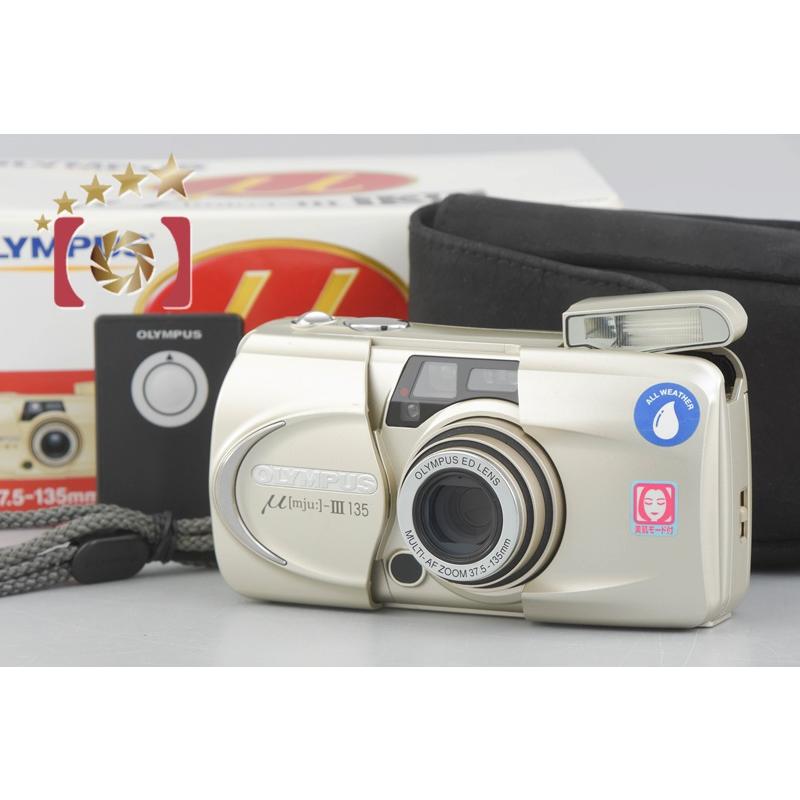 中古】 OLYMPUS μ【mju:】-III 135 オリンパス ミュー 中古】 OLYMPUS μ【mju:】-III 135 オリンパス ミュー