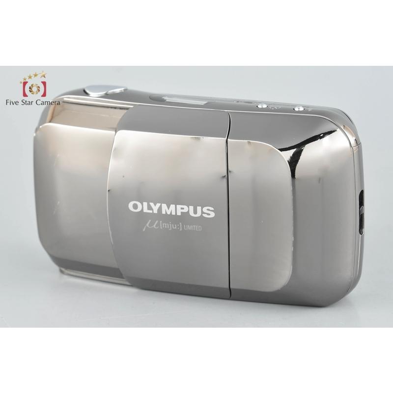 OLYMPUS オリンパス μ mju LIMITED コンパクトフィルムカメラ フィルムカメラ】スマートなデザインで今人気のフィルム