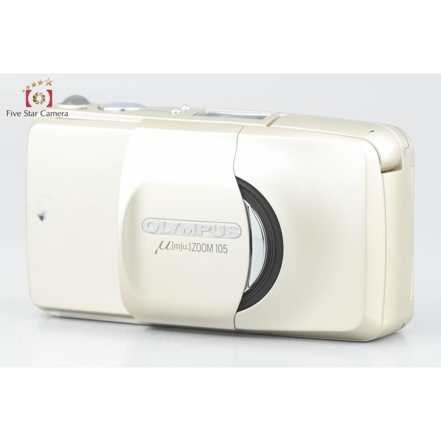オリンパス 【中古】OLYMPUS μ[mju:] ZOOM 105 コンパクト