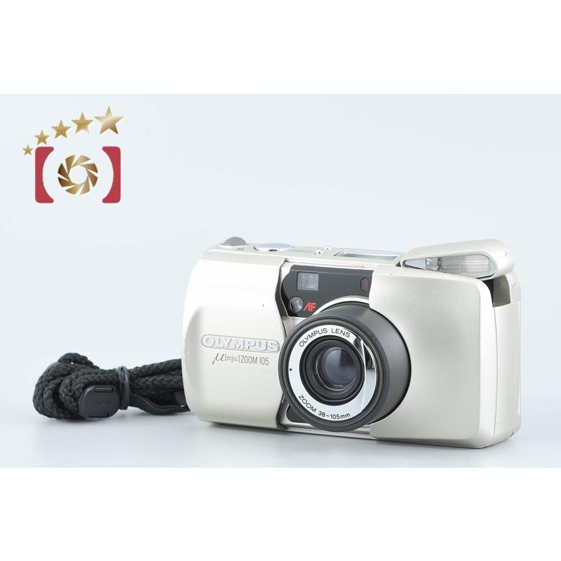 ■ 美品 ■ オリンパス　OLYMPUS μ mju ZOOM 105 μ（ミュー）シリーズ：μ（ミュー）ZOOM105 DELUXE(L)：カメラ