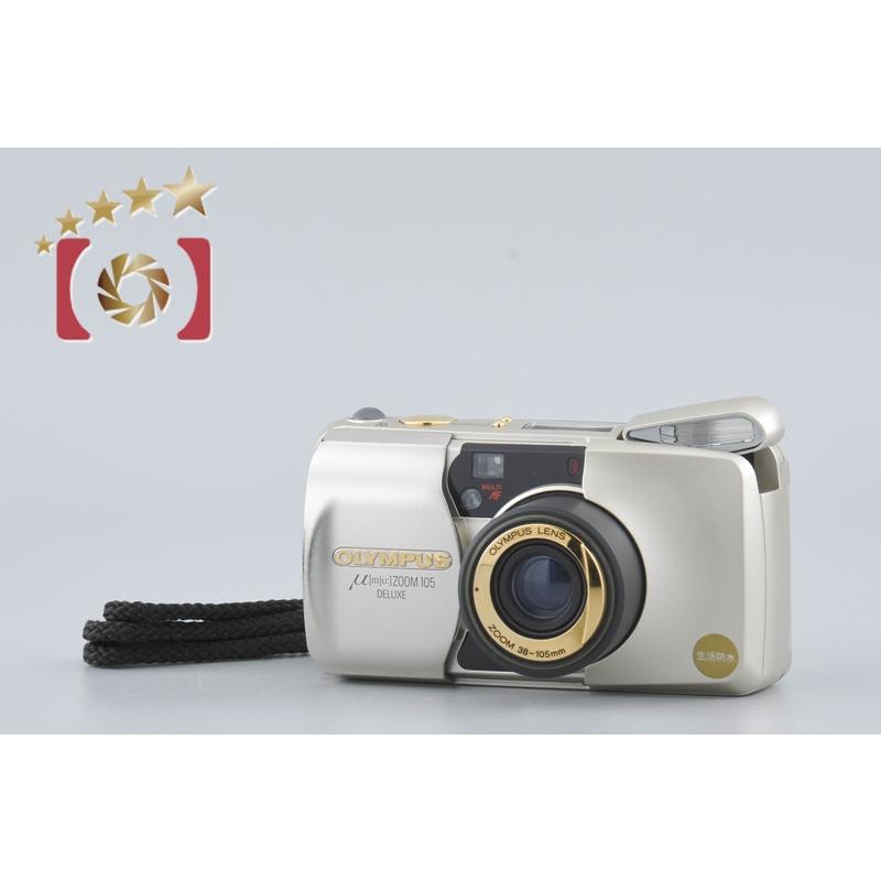 オリンパス 【中古】OLYMPUS μ[mju:] ZOOM 105 DELUXE