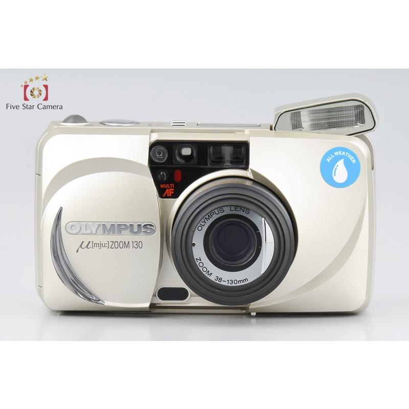 オリンパス 【中古】OLYMPUS μ[mju:] ZOOM 130 コンパクト