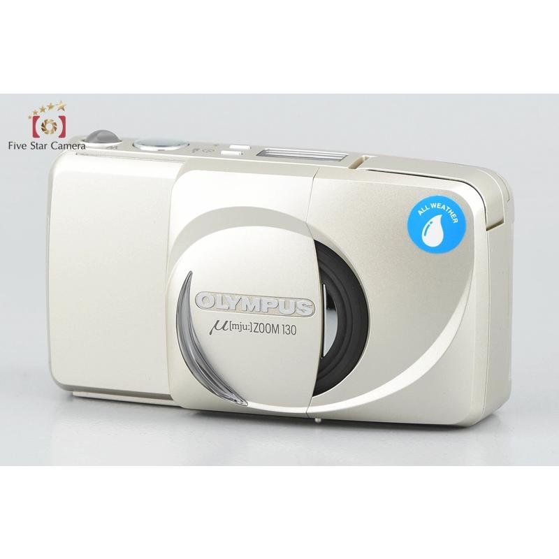 中古】OLYMPUS オリンパス μ[mju:] ZOOM 130 コンパクトフィルムカメラ