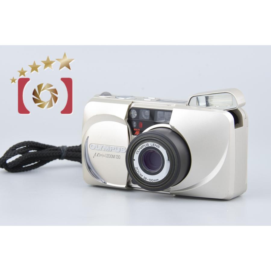 オリンパス OLYMPUS mju ZOOM 130コンパクトカメラ オリンパス（OLYMPUS） 【中古】OLYMPUS μ[mju:] ZOOM 130 コンパクト