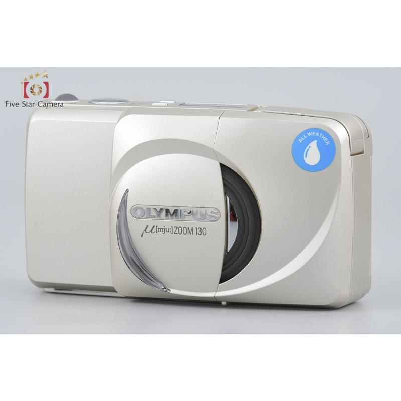 オリンパス 【中古】OLYMPUS μ[mju:] ZOOM 130 コンパクトフィルム
