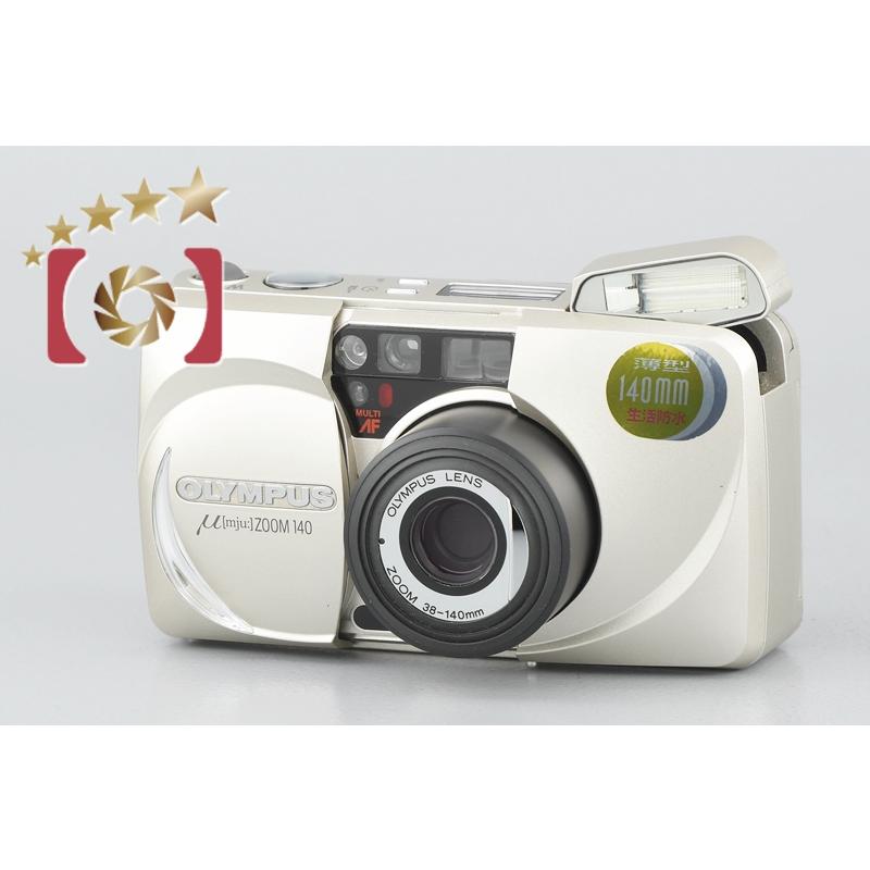 【中古】OLYMPUS オリンパス μ[mju] ZOOM 140 コンパクトフィルムカメラ olympusmjuzoom140