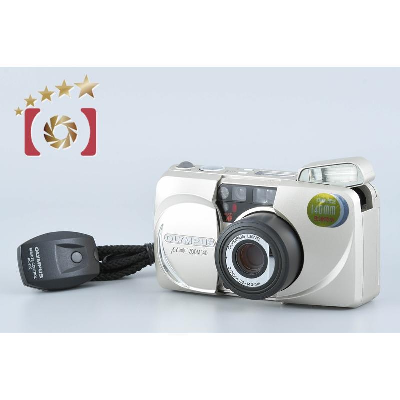 OLYMPUS mju ZOOM 140 コンパクトフィルムカメラ オリンパス 【中古】OLYMPUS μ[mju:] ZOOM 140 コンパクト