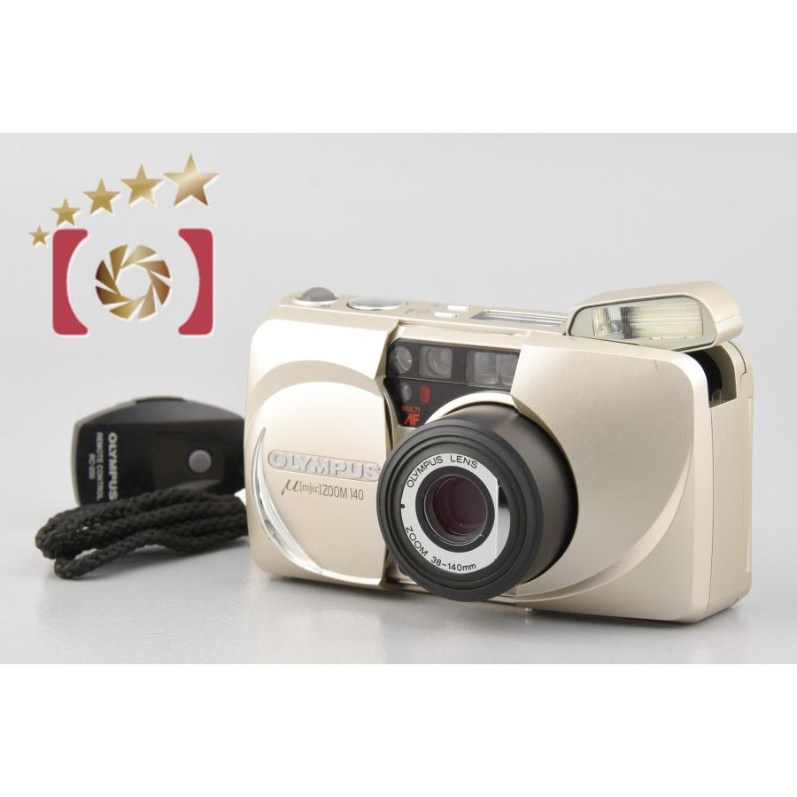 【中古】OLYMPUS オリンパス μ[mju] ZOOM 140 コンパクトフィルムカメラ olympusmjuzoom140