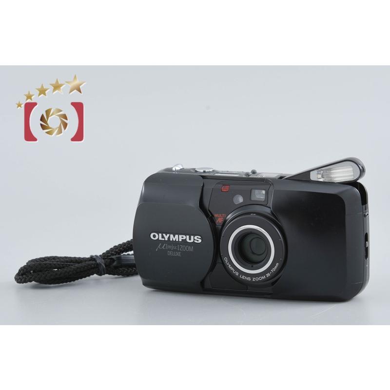オリンパス mju μ ZOOM DELUXE コンパクトフィルムカメラ オリンパス 【中古】OLYMPUS μ[mju:] ZOOM DELUXE コンパクト