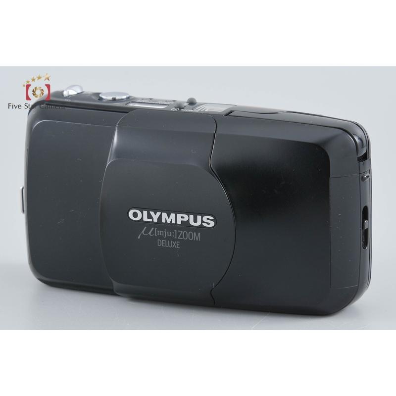 OLYMPUS μ[mju:] ZOOM DELUXE コンパクトフィルムカメラ オリンパス Olympus ミュー μ ZOOM DELUXE ブラック / ZOOM 35