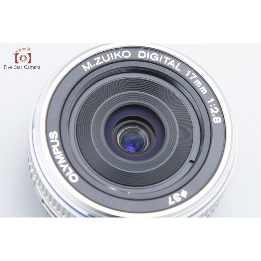 【中古】OLYMPUS オリンパス M.ZUIKO DIGITAL 17mm f/2.8 シルバー｜five-star-camera｜02