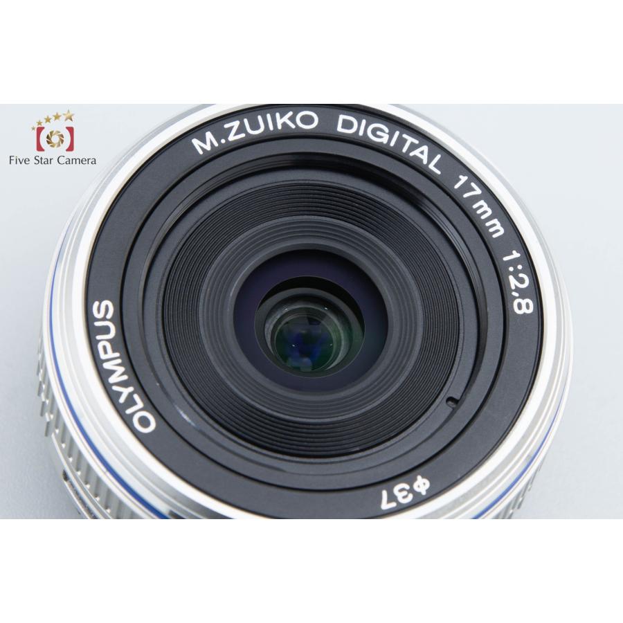 【中古】OLYMPUS オリンパス M.ZUIKO DIGITAL 17mm f/2.8 シルバー｜five-star-camera｜02