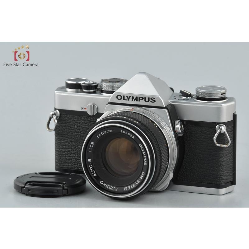 OLYMPUS OM-1シルバー G.ZUIKO 50mm f/1.4（整備品） www.cleanlineapp.com