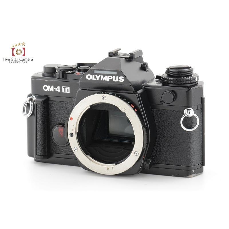 【中古】OLYMPUS オリンパス OM4Ti ブラック フィルム一眼レフカメラ OLYMPUSOM4Ti0728中古カメラの