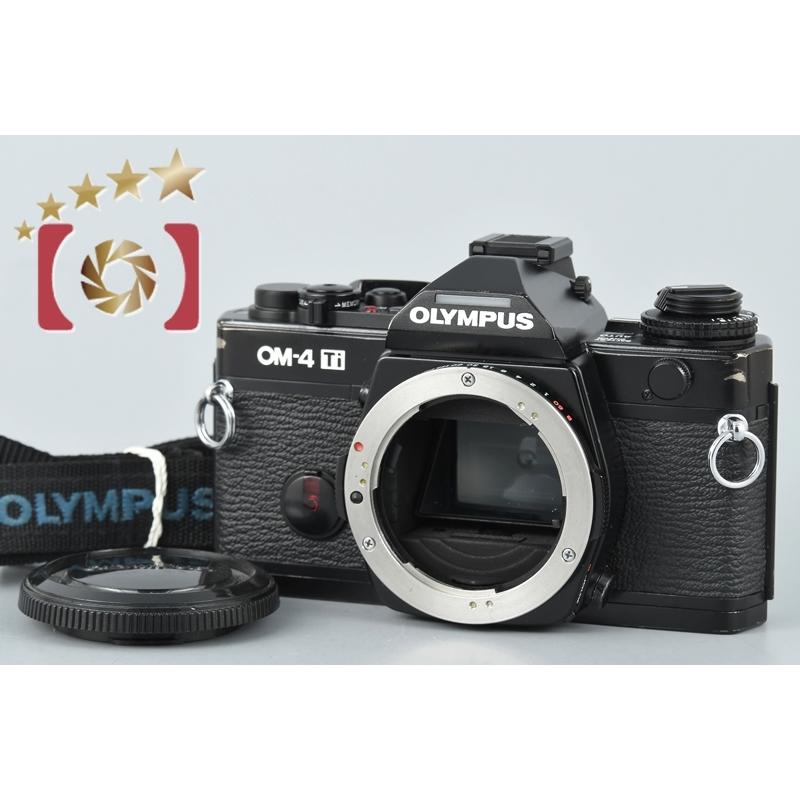 オリンパス　OM-4Ti ブラック　中古 オリンパス 【中古】OLYMPUS OM-4Ti ブラック フィルム一眼レフ