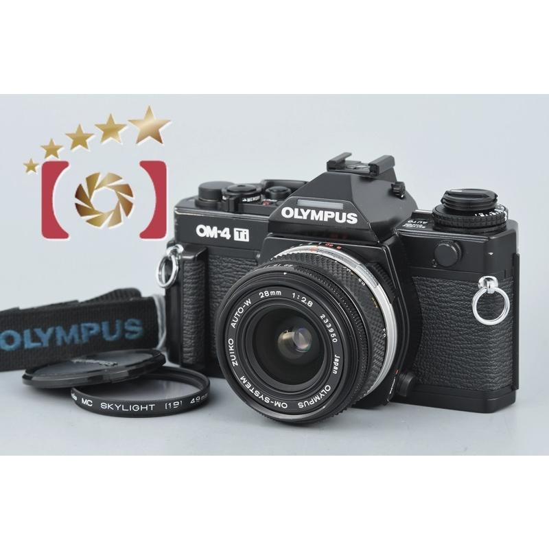オリンパス（OLYMPUS） 【中古】OLYMPUS OM-4 Ti ブラック + ZUIKO