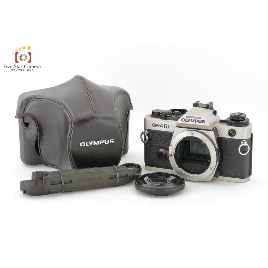 【訳あり】OLYMPUS OM-4 Ti 一眼レフカメラ 中古 中古】(オリンパス) OLYMPUS OM-4 Ti ブラック｜ナニワグループ
