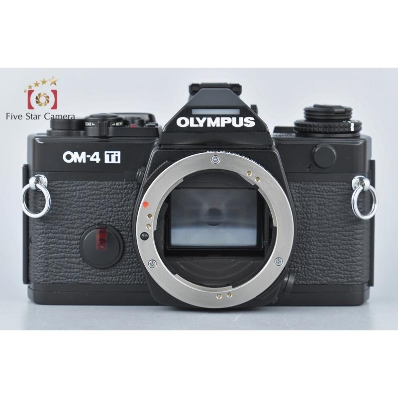【中古】OLYMPUS オリンパス OM4 Ti ブラック フィルム一眼レフカメラ olympusom4tibk1207中古