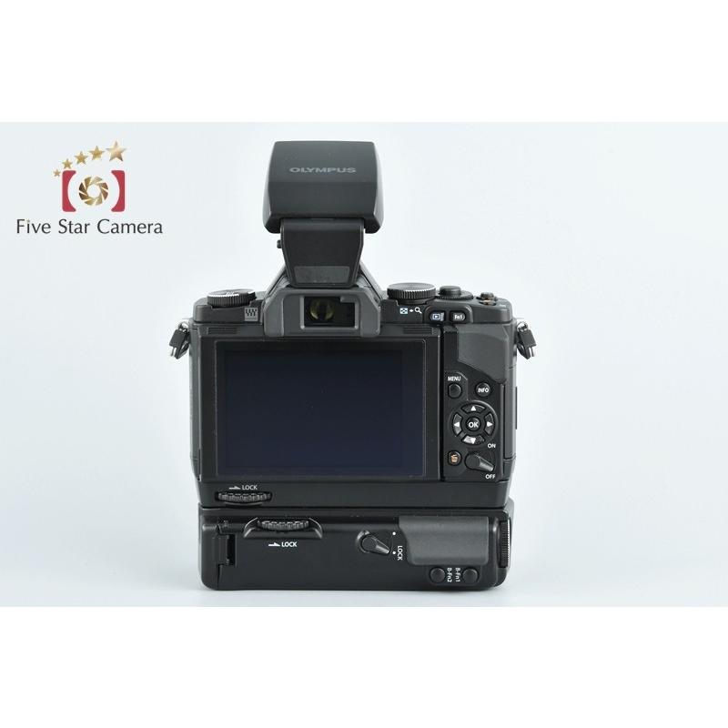 オリンパス 【中古】OLYMPUS OM-D E-M5 ブラック + HLD-6G オリンパス 【中古】OLYMPUS OM-D E-M5 ブラック + HLD-6G