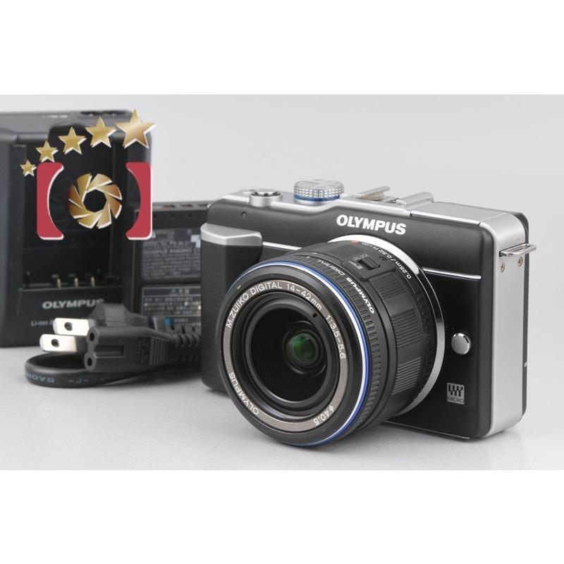 オリンパス 【中古】OLYMPUS PEN Lite E-PL1 + M.ZUIKO DIGITAL 14
