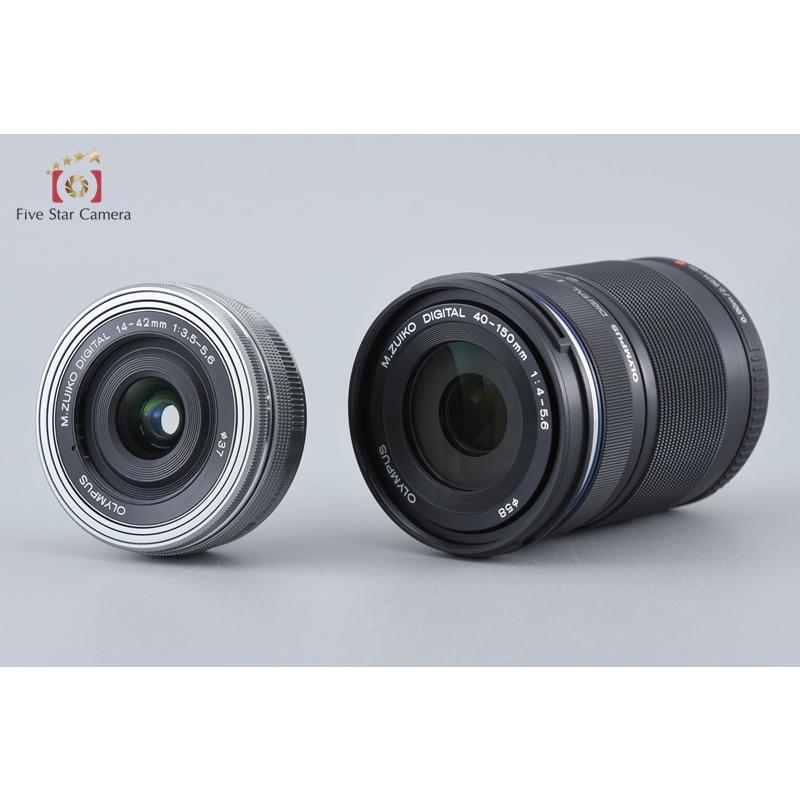 オリンパス 【中古】OLYMPUS PEN E-PL9 ブラック EZ ダブル