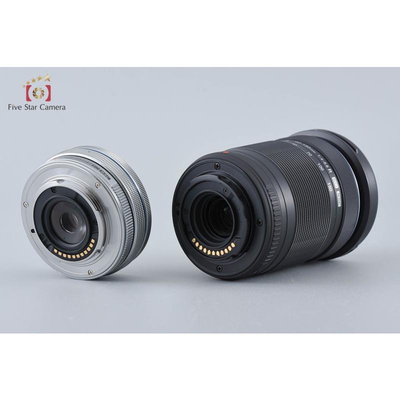 オリンパス 【中古】OLYMPUS PEN E-PL9 ブラック EZ ダブル