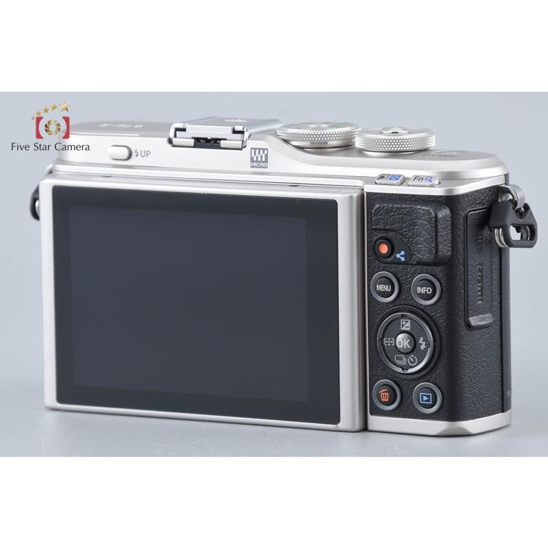 オリンパス 【中古】OLYMPUS PEN E-PL9 ブラック EZ ダブル