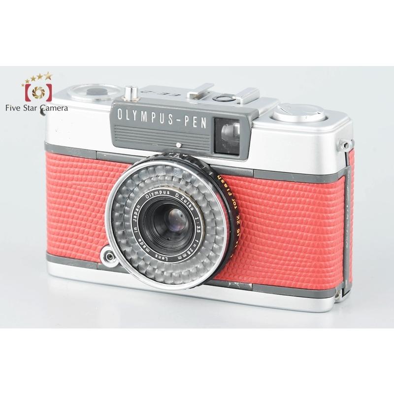 オリンパス（OLYMPUS） 【中古】OLYMPUS PEN EE-2 レッド リザード
