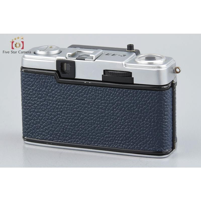 オリンパス 【中古】OLYMPUS PEN EE-3 ネイビーブルー コンパクト