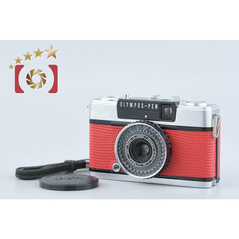 オリンパス（OLYMPUS） 【中古】OLYMPUS PEN EE-3 レッド コンパクト