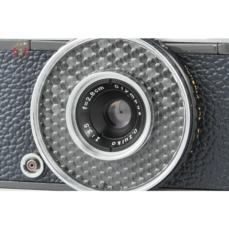 オリンパス（OLYMPUS） 【中古】OLYMPUS PEN EE ネイビー コンパクト
