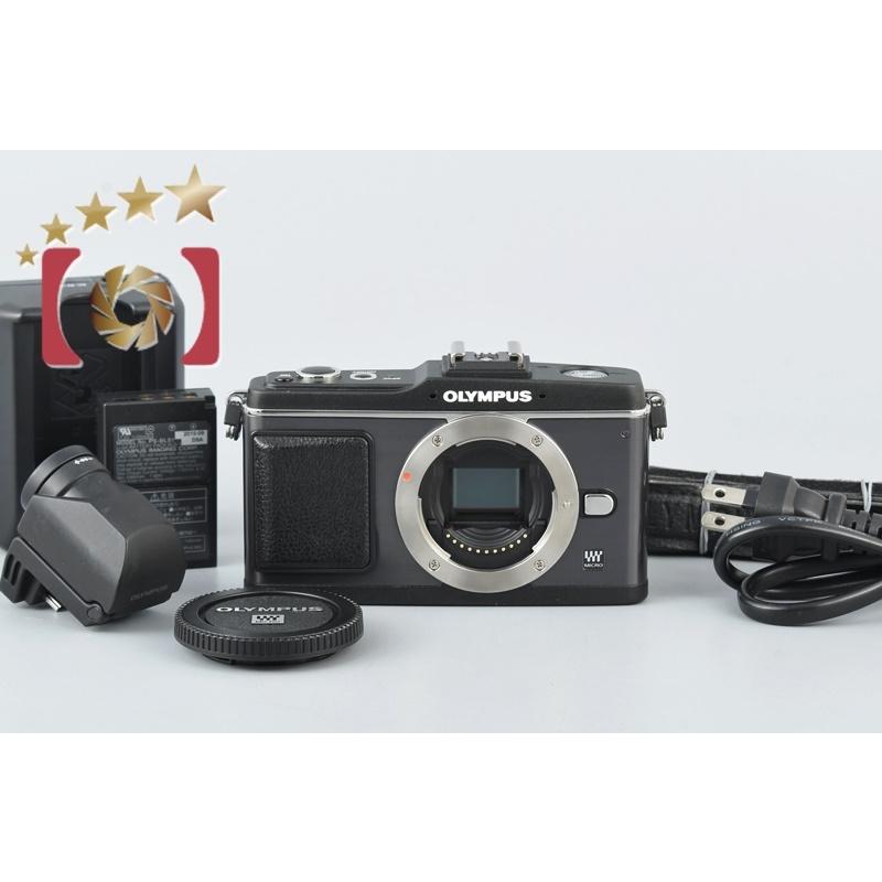 オリンパス 【中古】OLYMPUS PEN E-P2 ブラック VF-2 ビュー オリンパス 【中古】OLYMPUS PEN E-P2 ブラック VF-2 ビュー