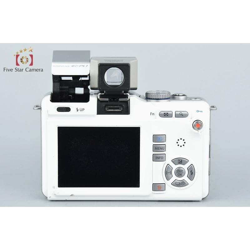 オリンパス 【中古】OLYMPUS PEN E-PL1 ホワイト VF-1 ビュー オリンパス 【中古】OLYMPUS PEN E-PL1 ホワイト VF-1 ビュー