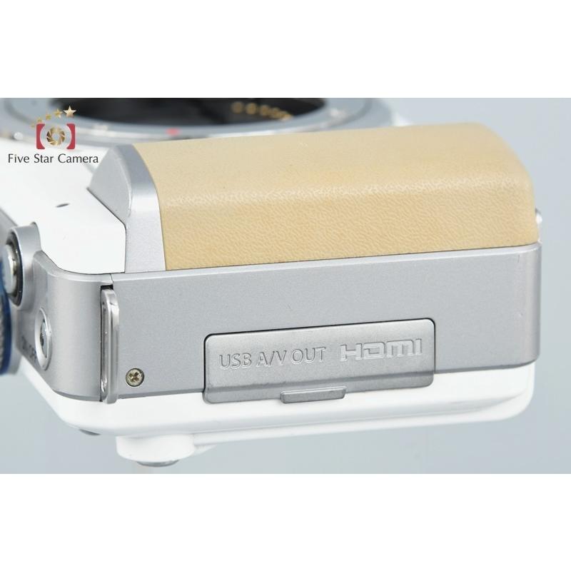 オリンパス 【中古】OLYMPUS PEN E-PL1 ホワイト VF-1 ビュー